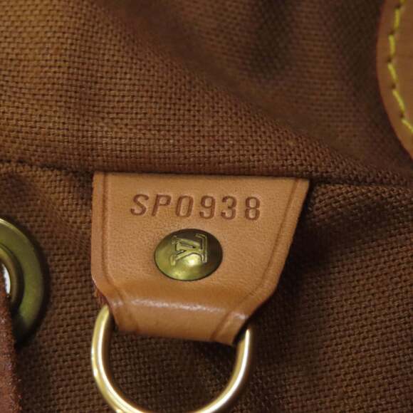 LOUIS VUITTON Authentic Brown Monogram Canvas Backpack main image 13